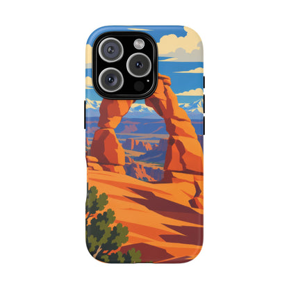 Arches — Delicate Dawn iPhone Tough Case