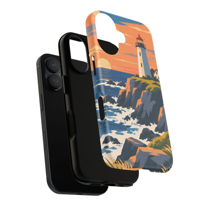 Lighthouse — Atlantic Beacon iPhone Tough Case