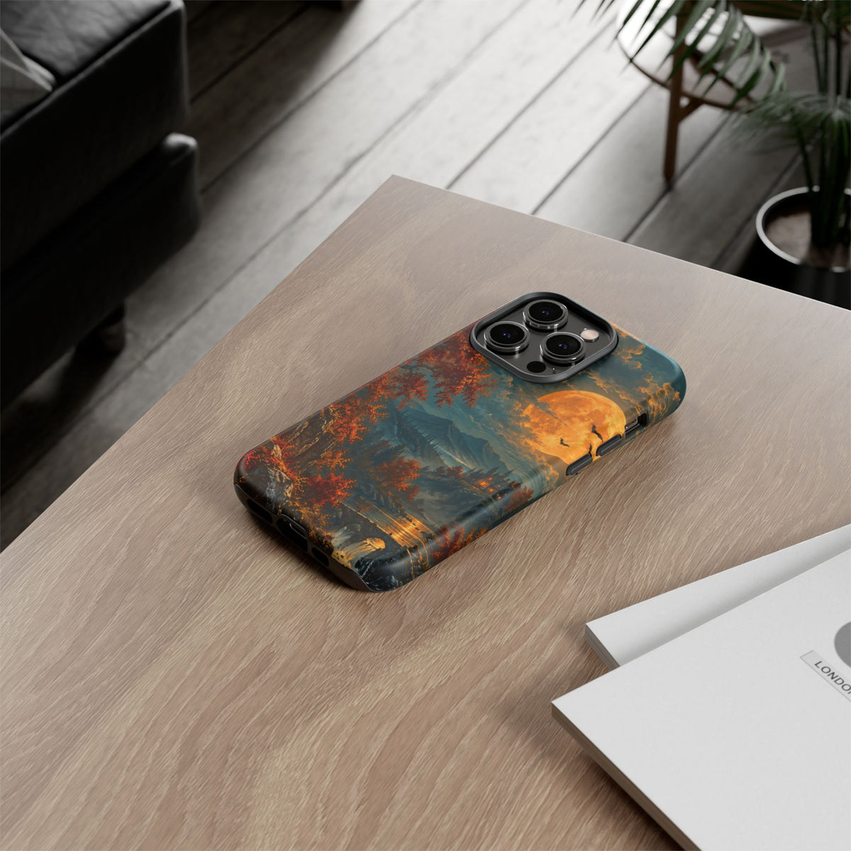 Harvest Moon Flight iPhone Tough Case