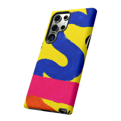 Offbeat Samsung Galaxy Tough Case | Abstract Color Block Art