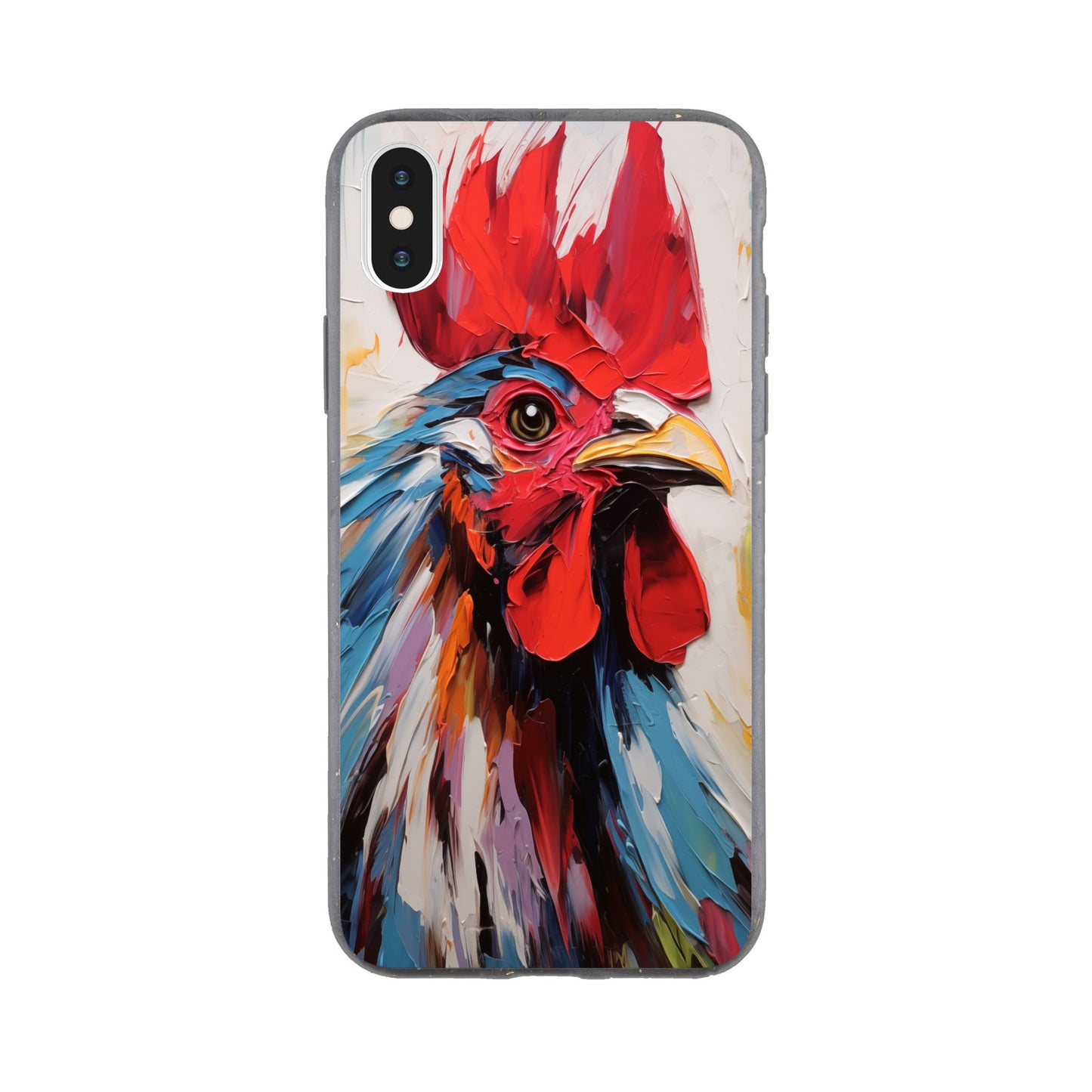 iPhone Case - Rooster Vibrant Vigilance