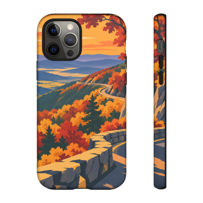 Skyline Drive — Overlook Gold iPhone Tough Case