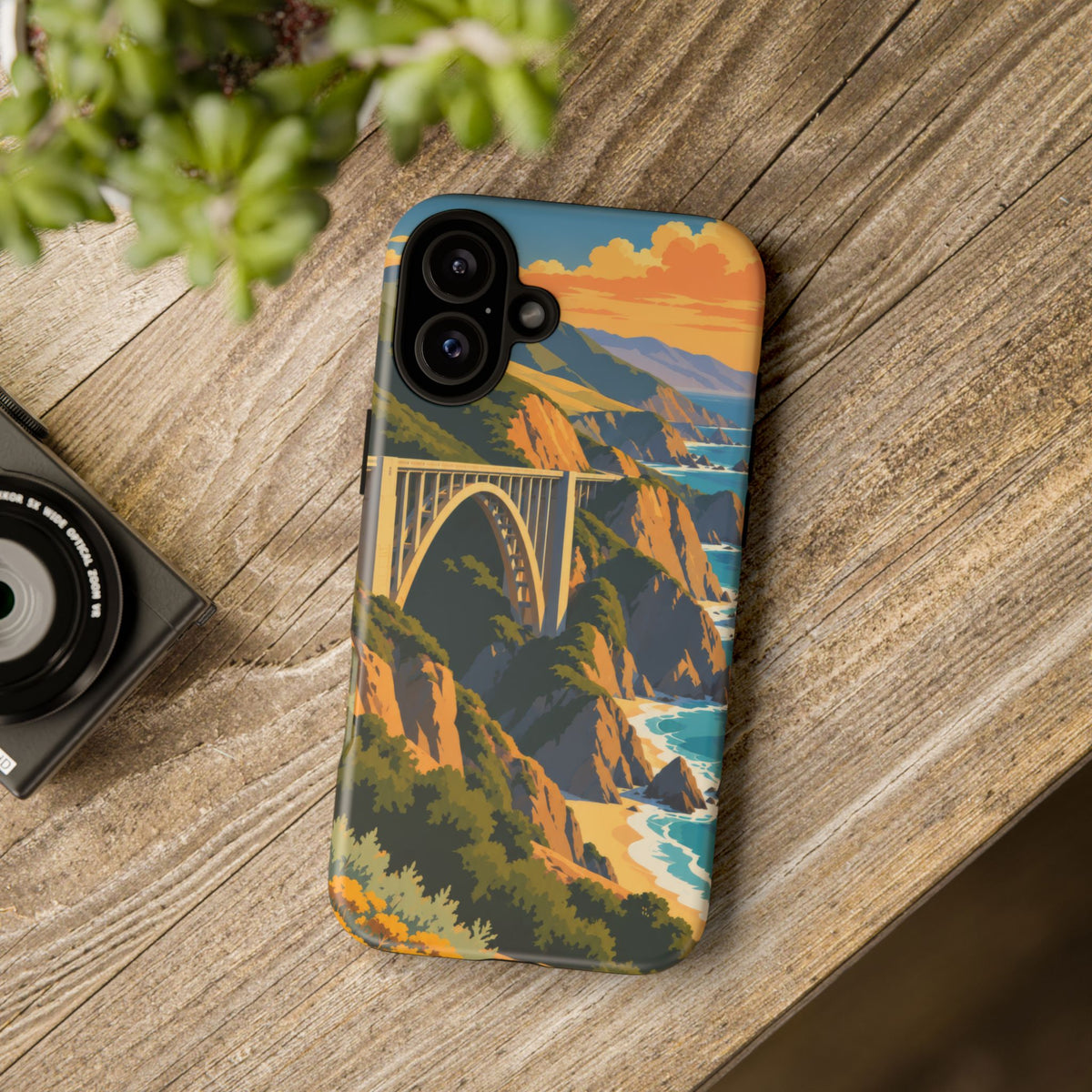 Big Sur — Coastal Arc iPhone Tough Case