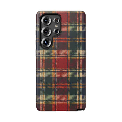 Highland Holiday Samsung Galaxy Tough Case | christmas plaid