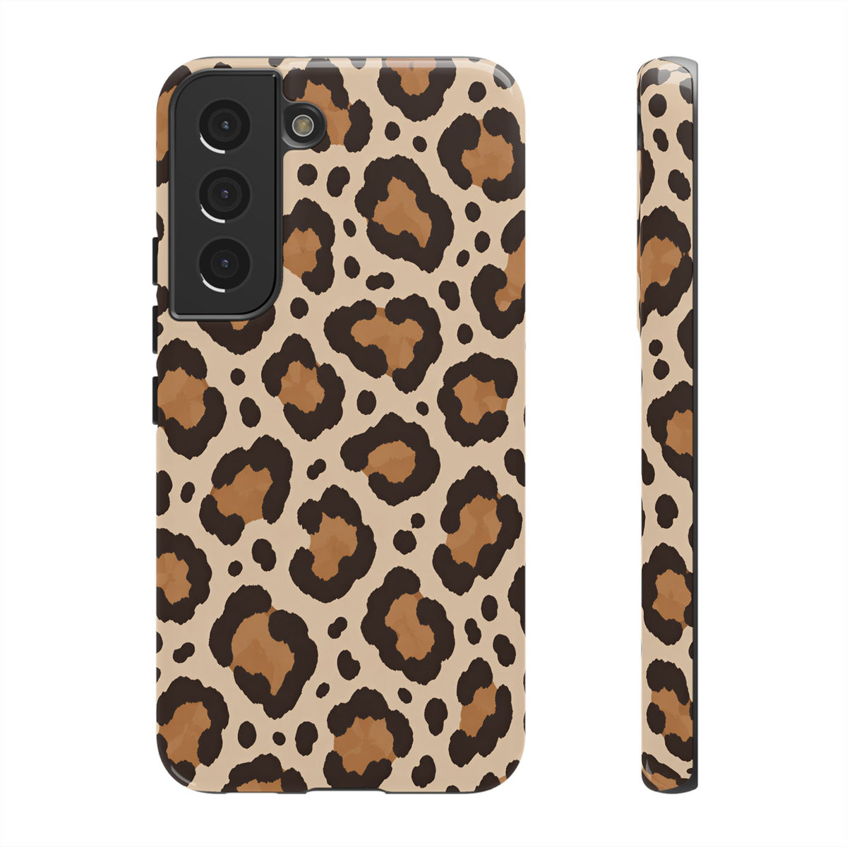 Leopard Print Samsung Galaxy Tough Case | Cocoa Wildcat