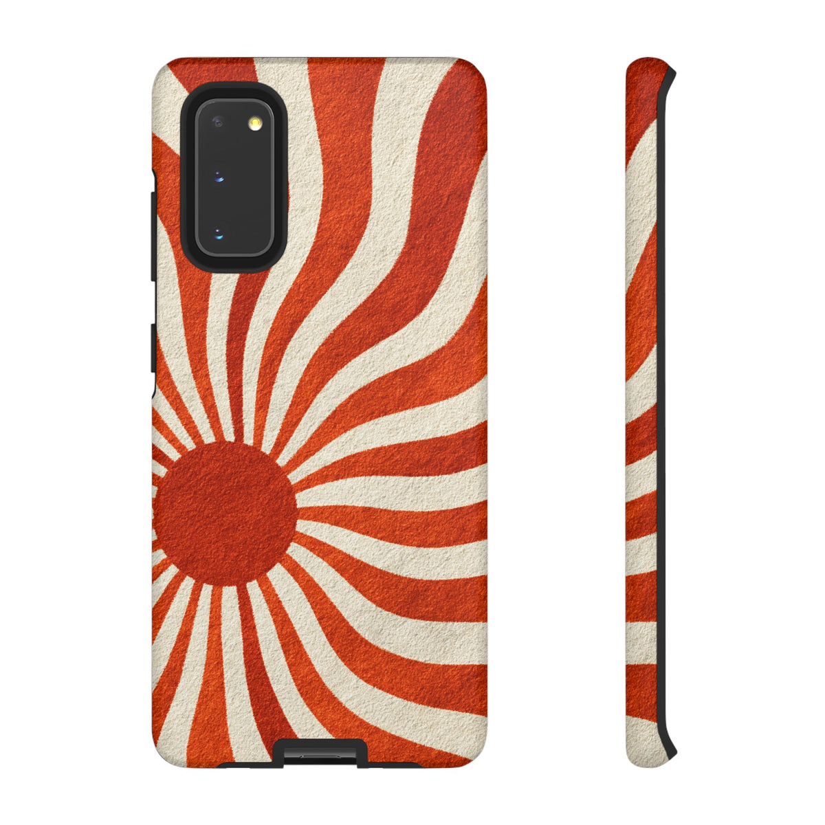 Terracotta Sunburst Samsung Galaxy Tough Phone Case