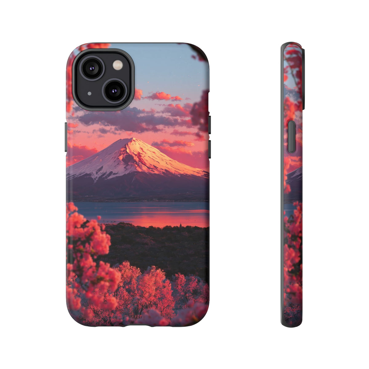 Fuji Rose Horizon iPhone Tough Phone Case