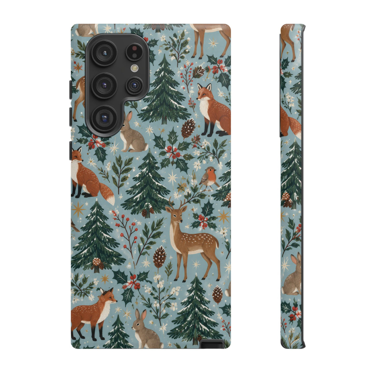 Winter Woodland Gathering Samsung Galaxy Tough Case | woodland christmas