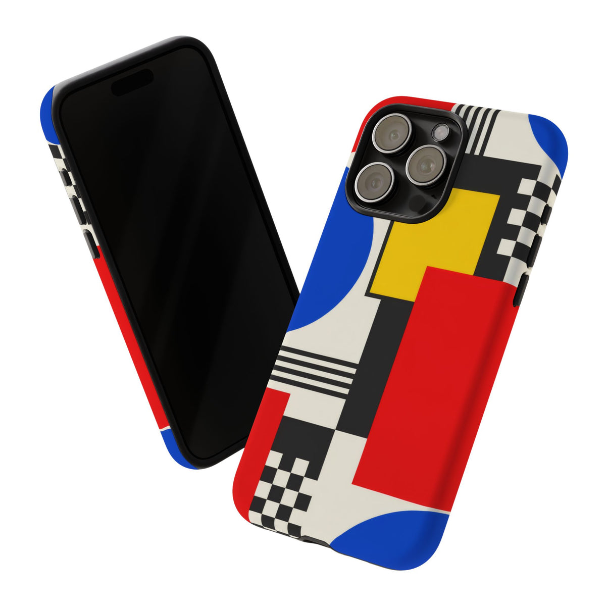 Primary Frequency iPhone Tough Case | Primary Color Geometry