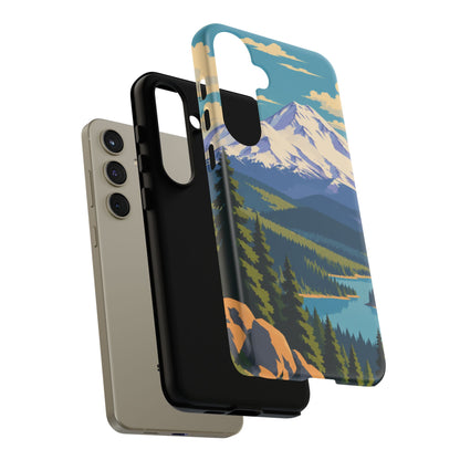 Mount Shasta — Snowlight Samsung Galaxy Tough Case