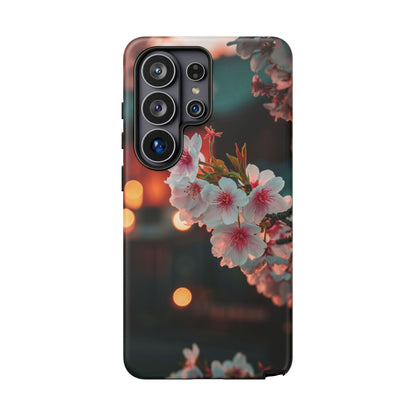 Kyoto Blossom Lanterns Samsung Galaxy Tough Phone Case