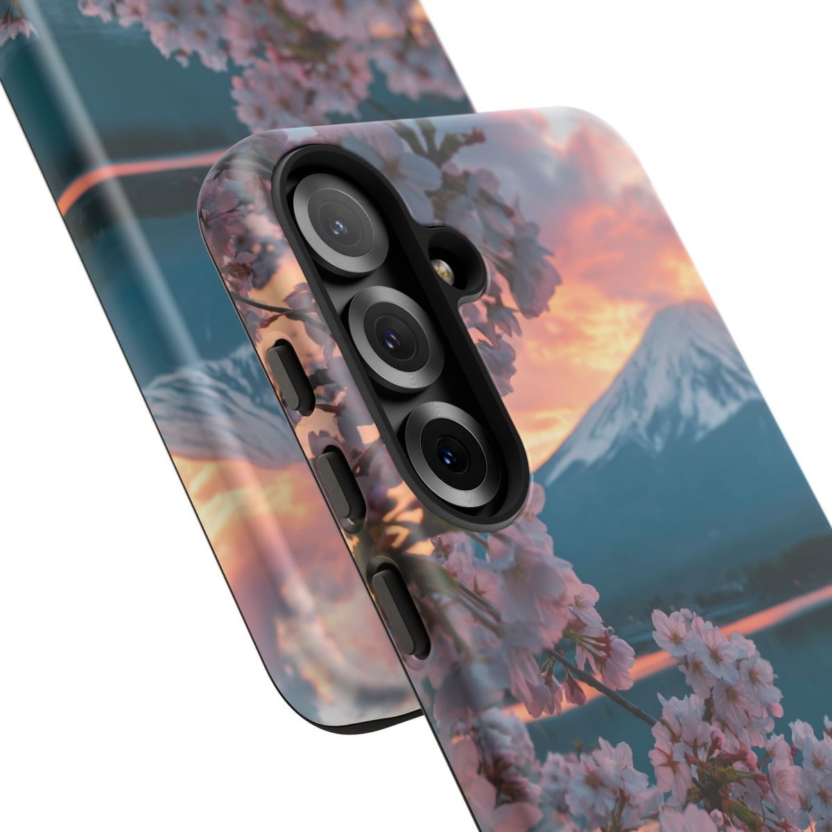 Fuji Petal Reflection Samsung Galaxy Tough Phone Case