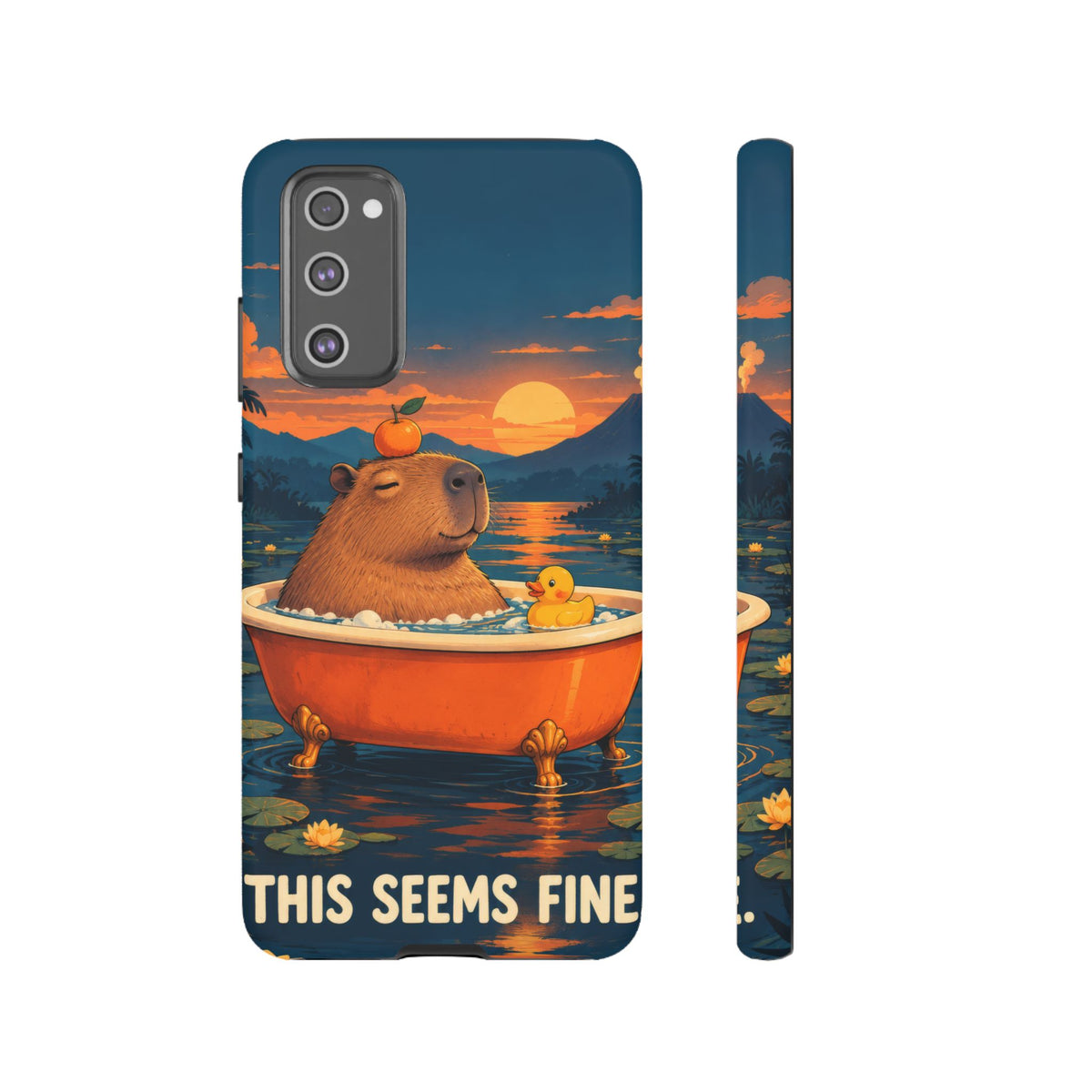 Minor Inconvenience Samsung Galaxy Tough Case | funny capybara