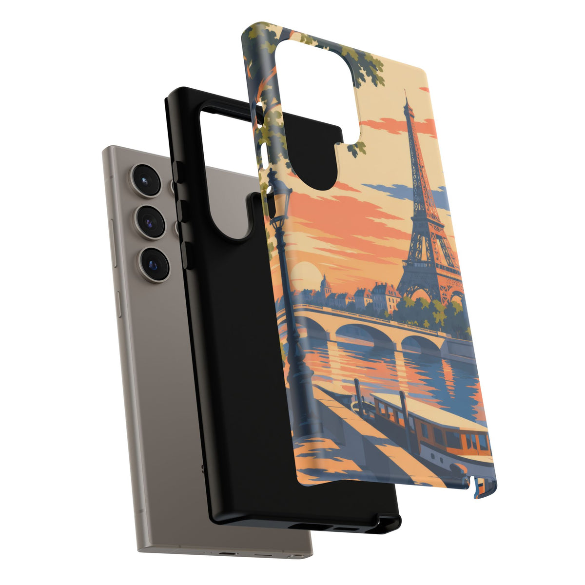 Paris — Seine Reverie Samsung Galaxy Tough Case
