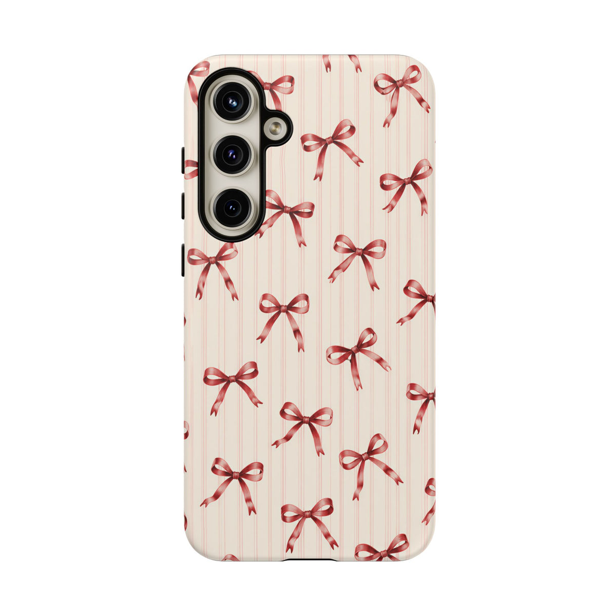 Red Bow Samsung Galaxy Tough Case | Ribbon Waltz