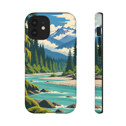 Hoh Rain Forest — Rivergreen iPhone Tough Case