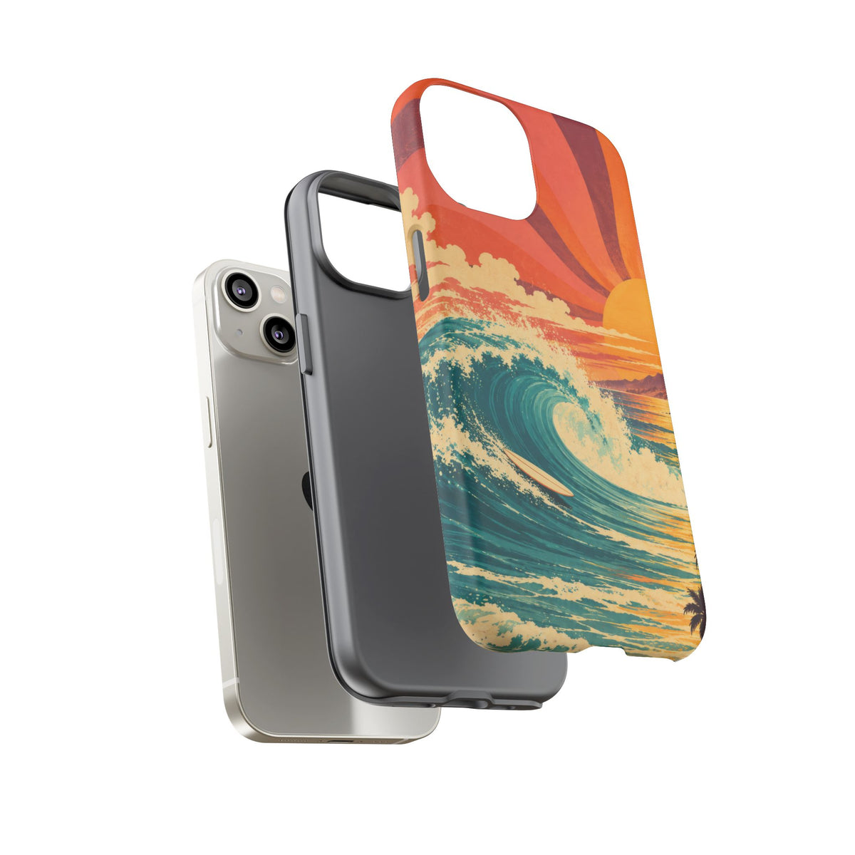 Pacific Daydream iPhone Tough Case | vintage surf