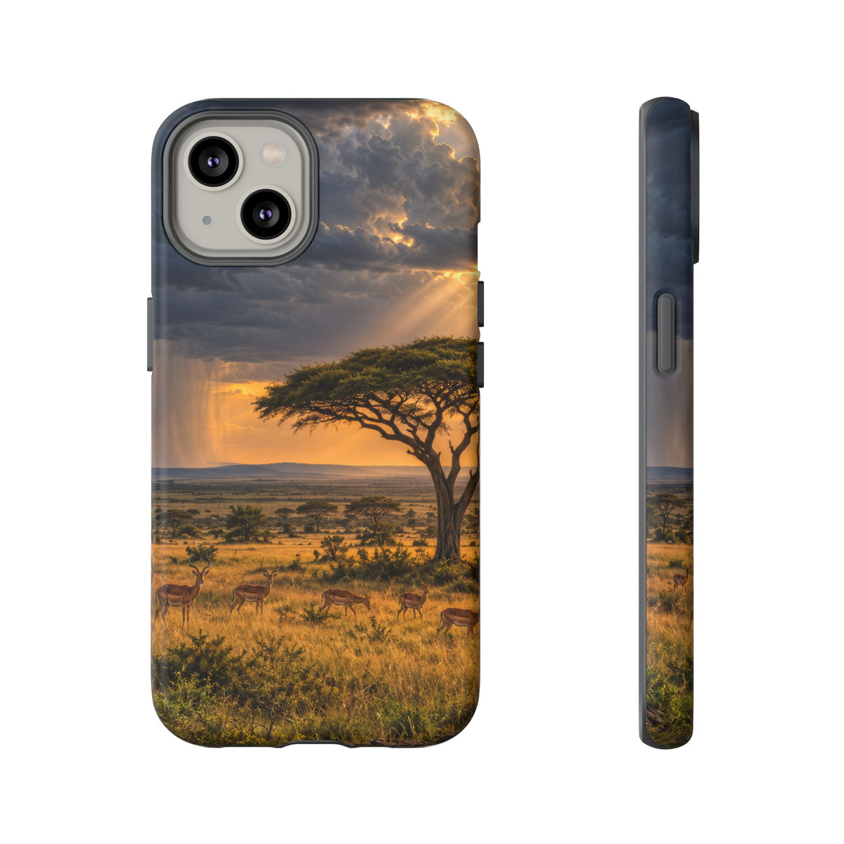 Stormlight on the Mara iPhone Tough Case | african storm