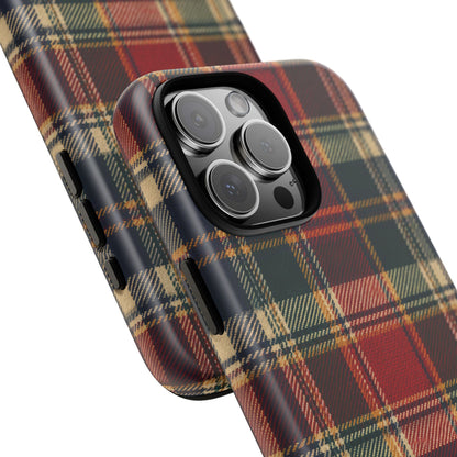 Highland Holiday iPhone Tough Case | christmas plaid