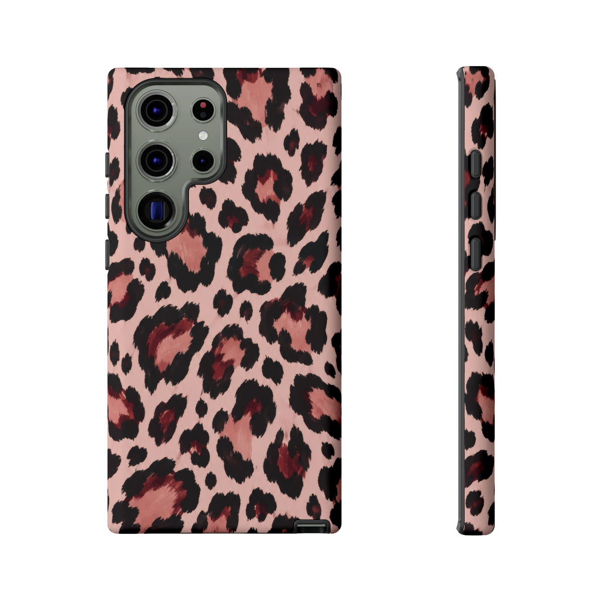 Wild Burgundy Samsung Galaxy Tough Case | leopard print