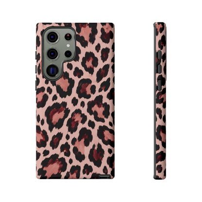 Wild Burgundy Samsung Galaxy Tough Case | leopard print