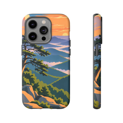 Shenandoah — Blue Hour Ridges iPhone Tough Case