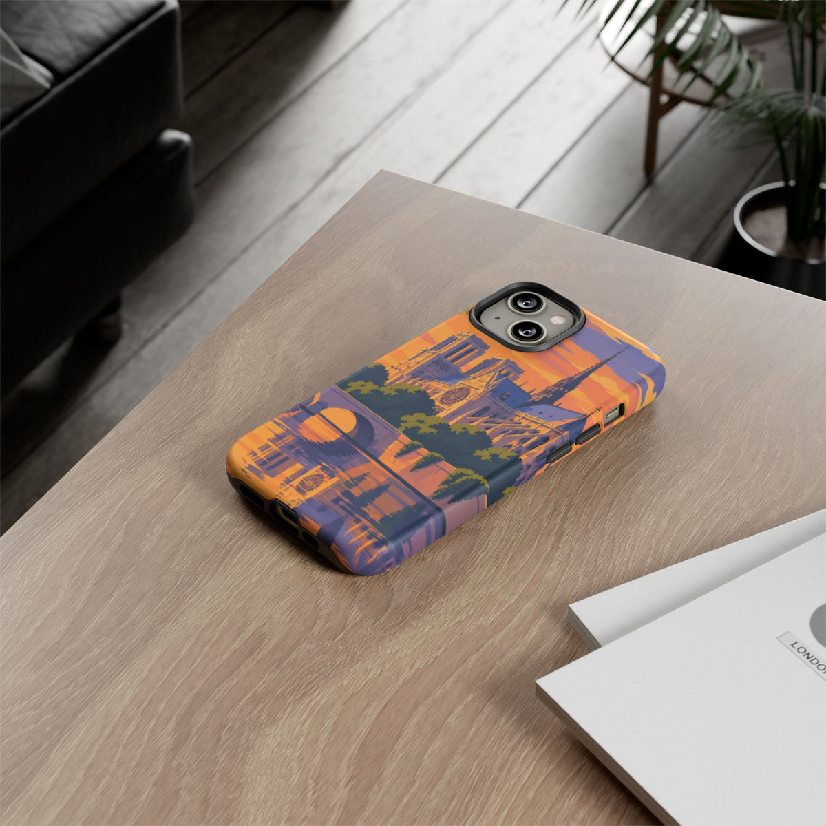 Notre Dame — Cathedral Twilight iPhone Tough Case