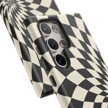 Twist Theory Samsung Galaxy Tough Case | Optical Checkerboard