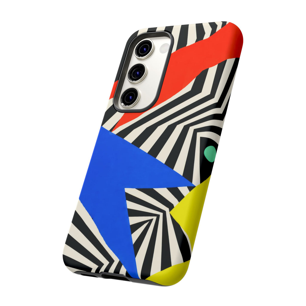 Broken Signal Samsung Galaxy Tough Case | Optical Stripe Art