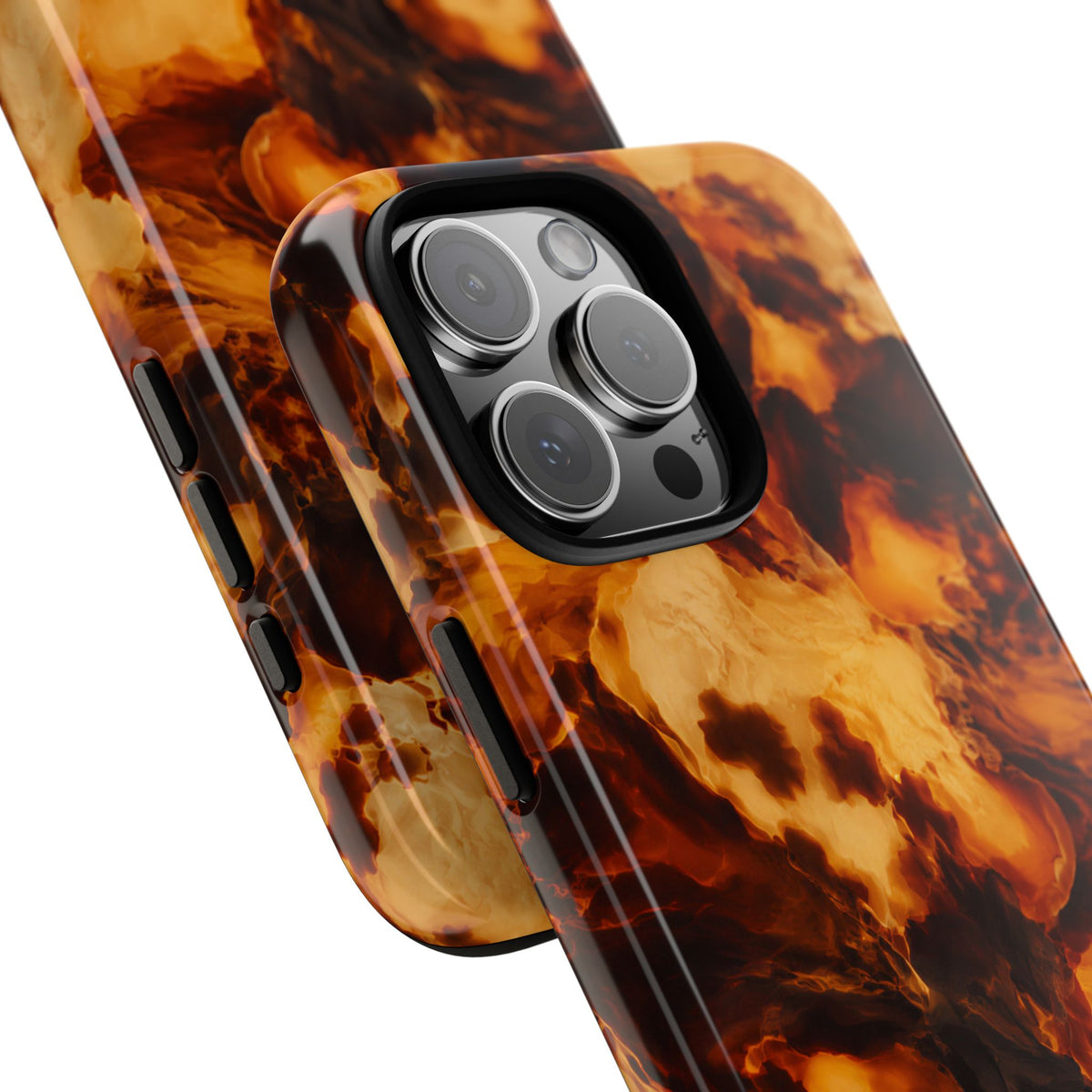 Amber Marble iPhone Tough Case | Amber Mosaic