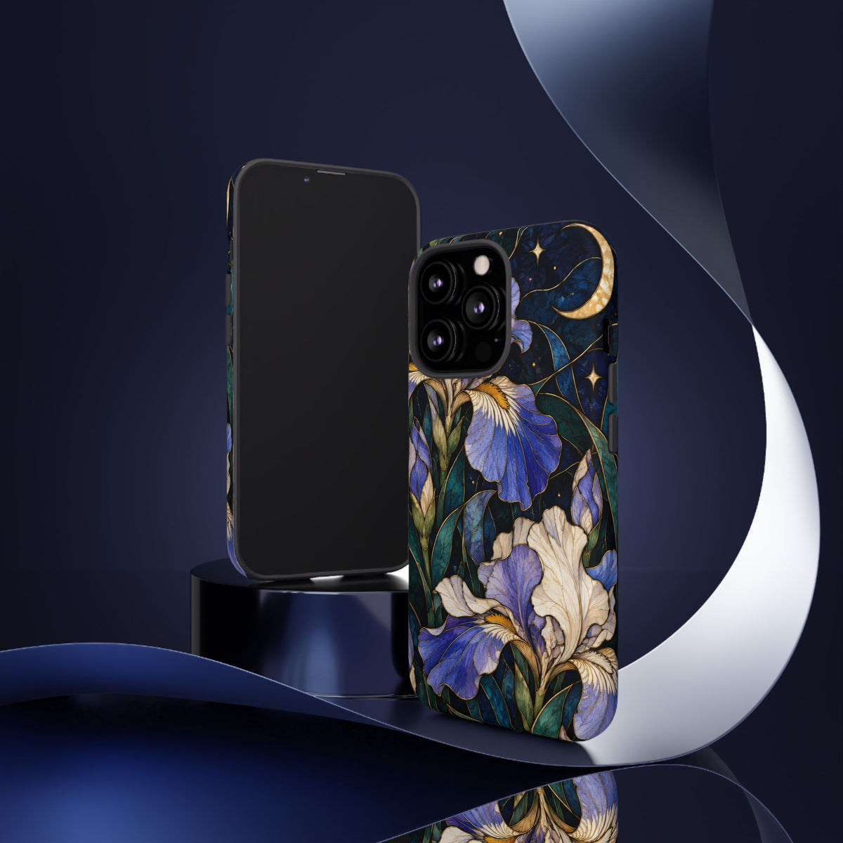Celestial Iris iPhone Tough Case | iris flowers