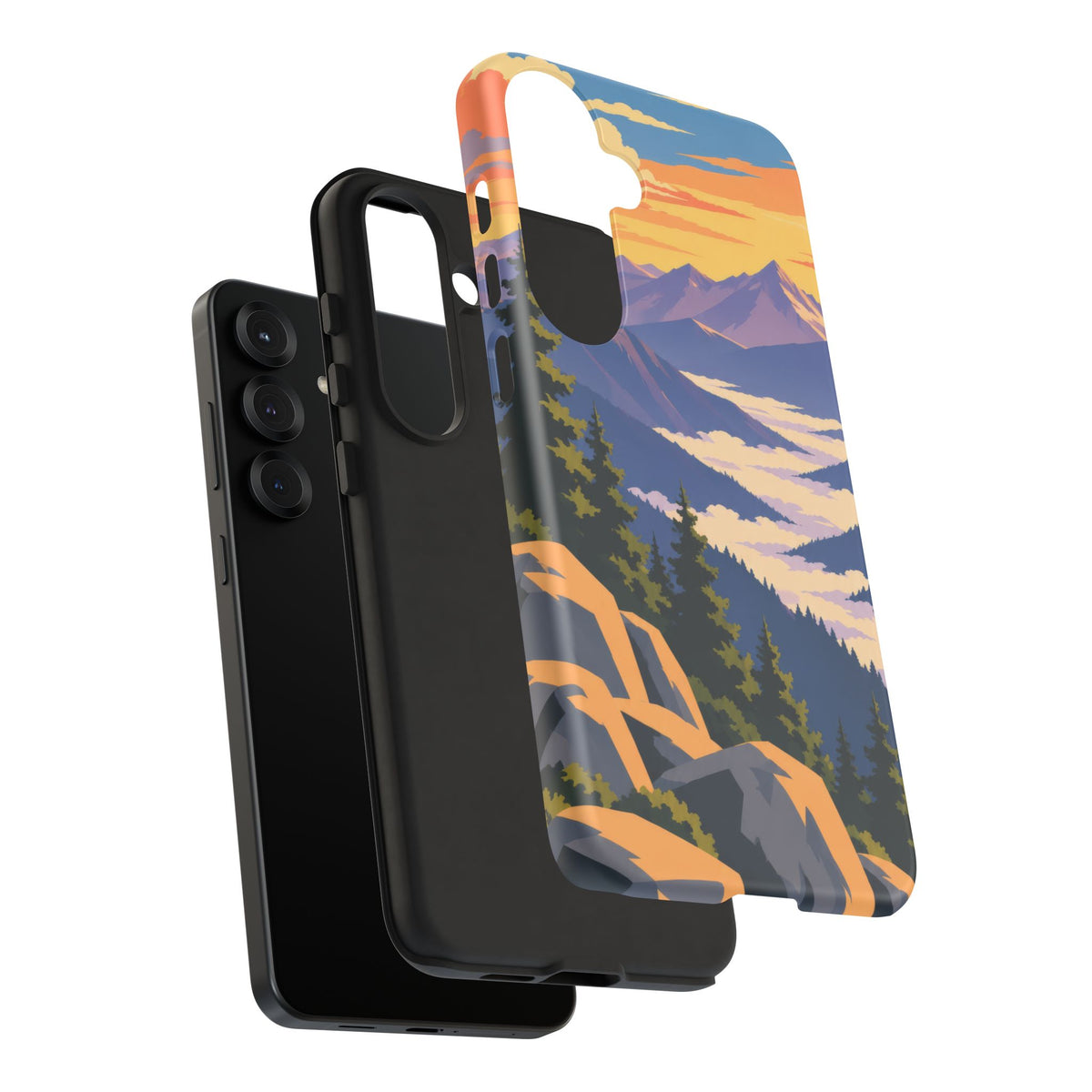 Misty Mountains — Amethyst Pass Samsung Galaxy Tough Case