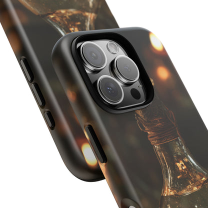 Bottled Cosmos iPhone Tough Case | Galaxy in an Antique Bottle