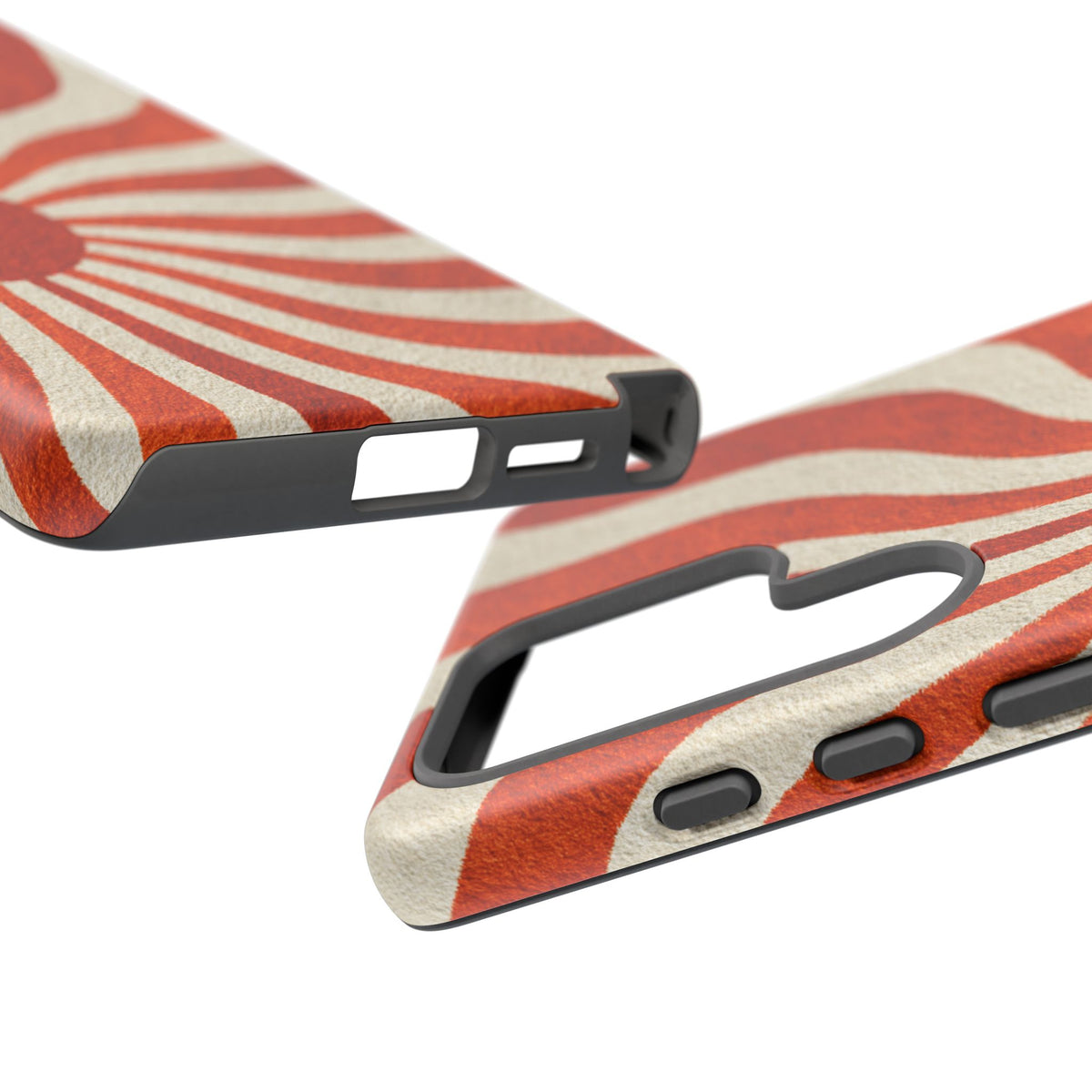Terracotta Sunburst Samsung Galaxy Tough Phone Case
