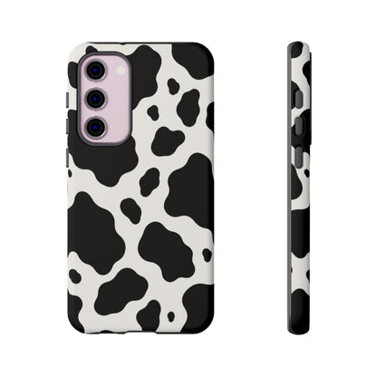 Classic Holstein Samsung Galaxy Tough Case | Black & White Cow Print