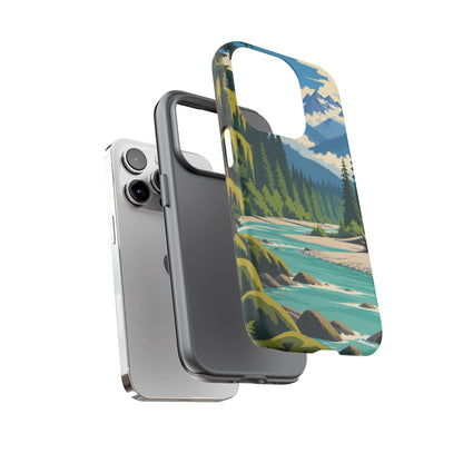 Hoh Rain Forest — Rivergreen iPhone Tough Case