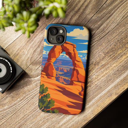 Arches — Delicate Dawn iPhone Tough Case