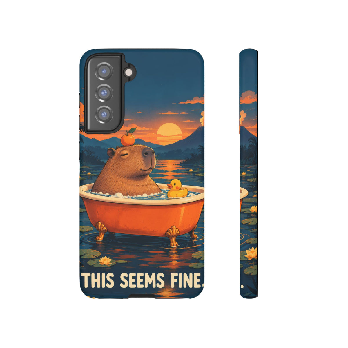 Minor Inconvenience Samsung Galaxy Tough Case | funny capybara