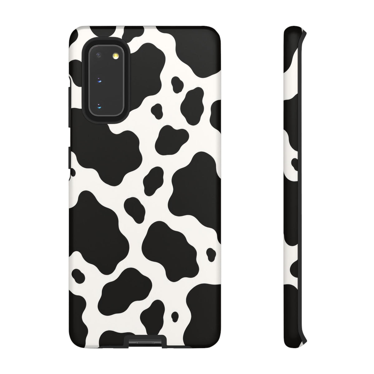 Classic Holstein Samsung Galaxy Tough Case | Black & White Cow Print