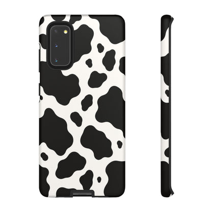 Classic Holstein Samsung Galaxy Tough Case | Black & White Cow Print