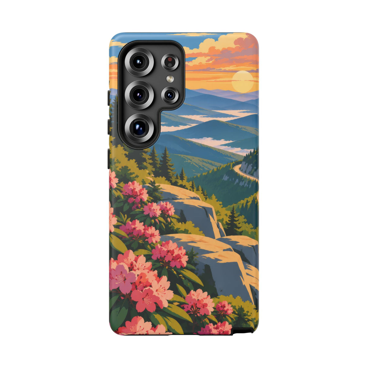 Blue Ridge Parkway — Ridgeway Bloom Samsung Galaxy Tough Case