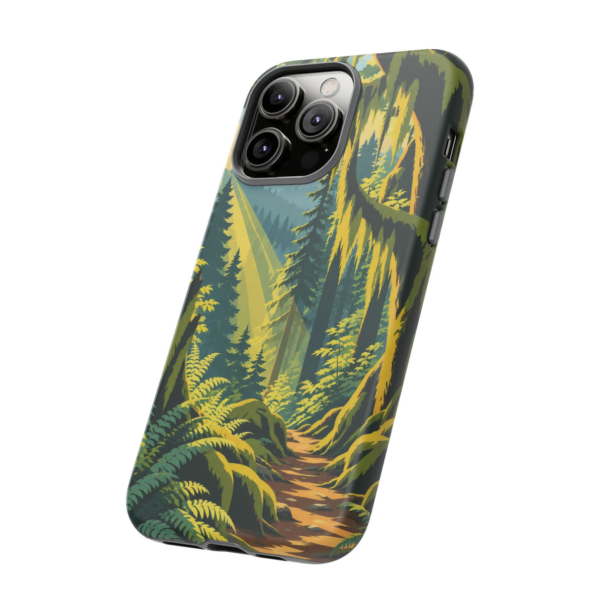 Hoh Rain Forest — Mosslight iPhone Tough Case