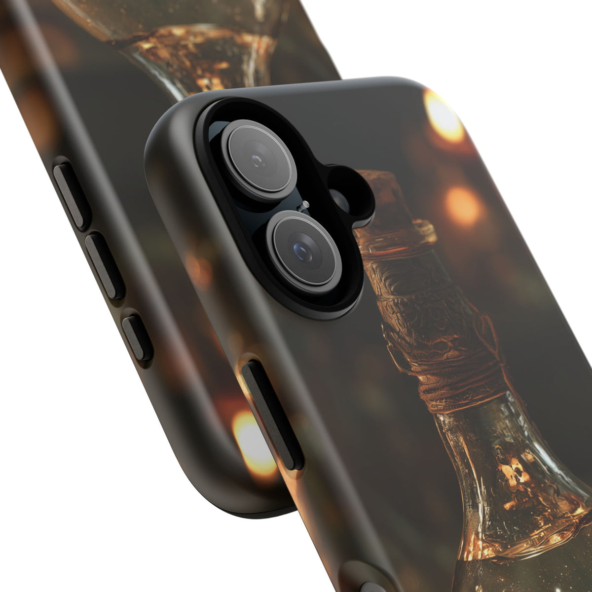 Bottled Cosmos iPhone Tough Case | Galaxy in an Antique Bottle