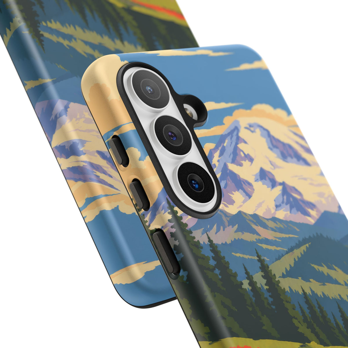 Mount Rainier — Meadow Radiance Samsung Galaxy Tough Case