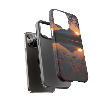 Fuji Golden Reflection iPhone Tough Phone Case