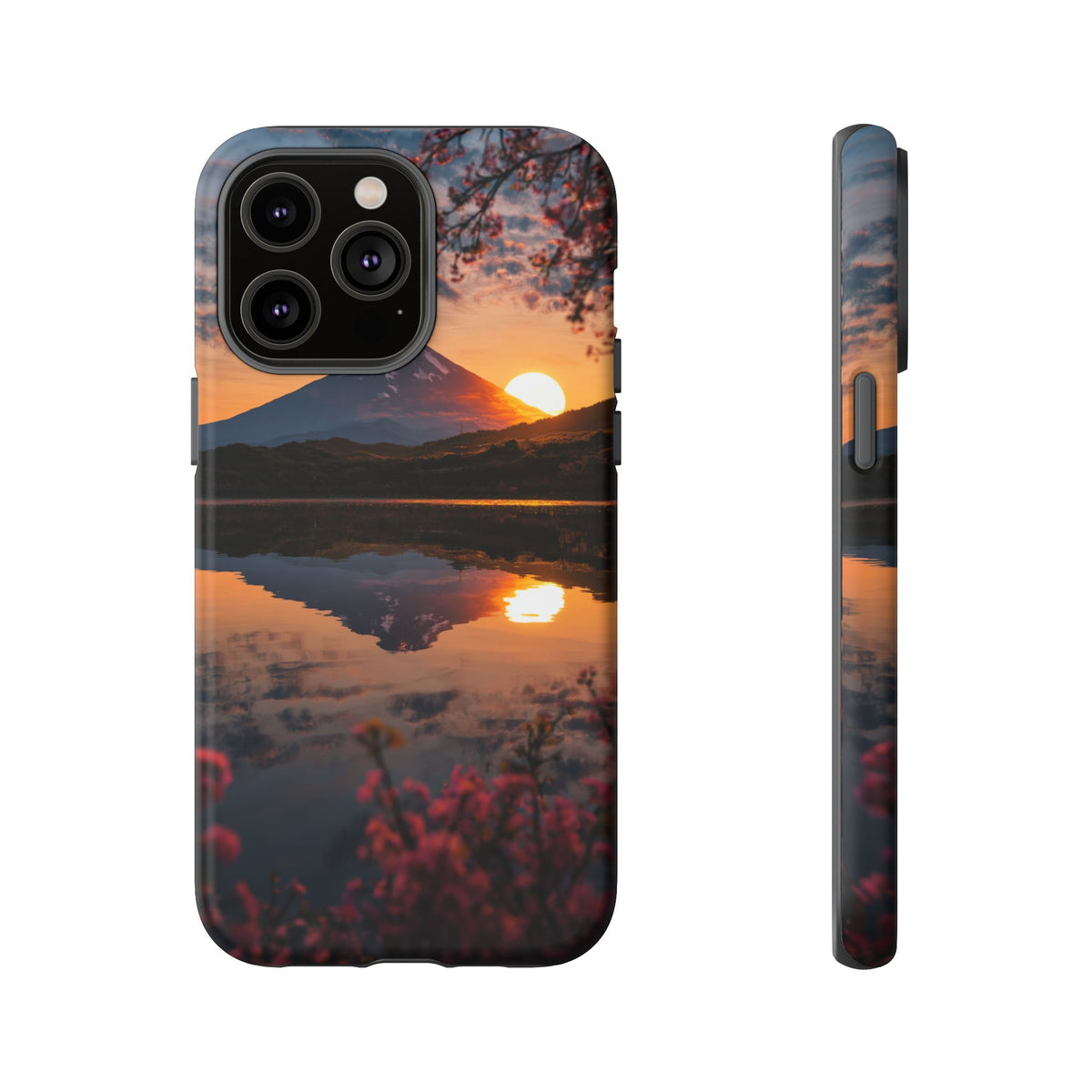 Fuji Golden Reflection iPhone Tough Phone Case