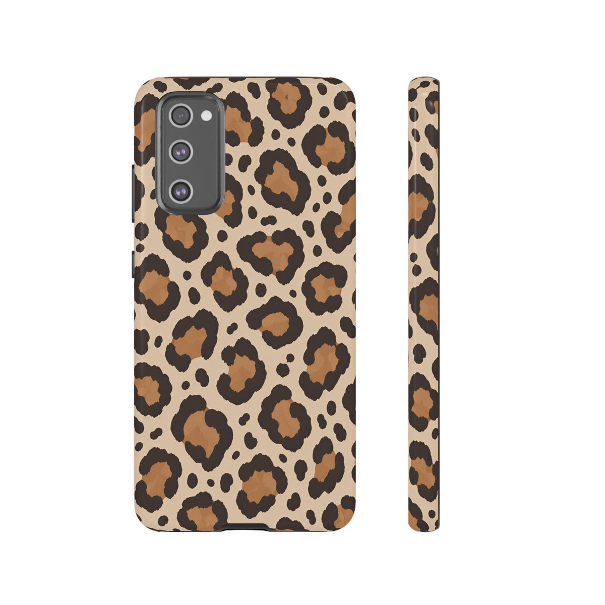 Leopard Print Samsung Galaxy Tough Case | Cocoa Wildcat