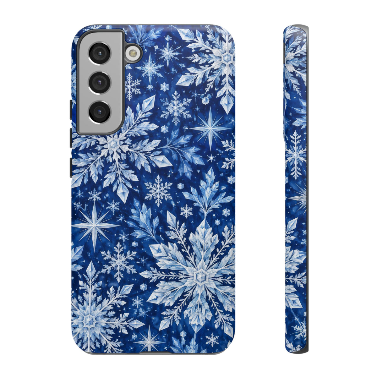 Frosted Midnight Samsung Galaxy Tough Case | snowflake