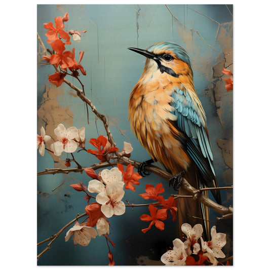 Wood Print - Birdsong Beauty
