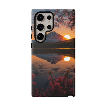 Fuji Golden Reflection Samsung Galaxy Tough Phone Case